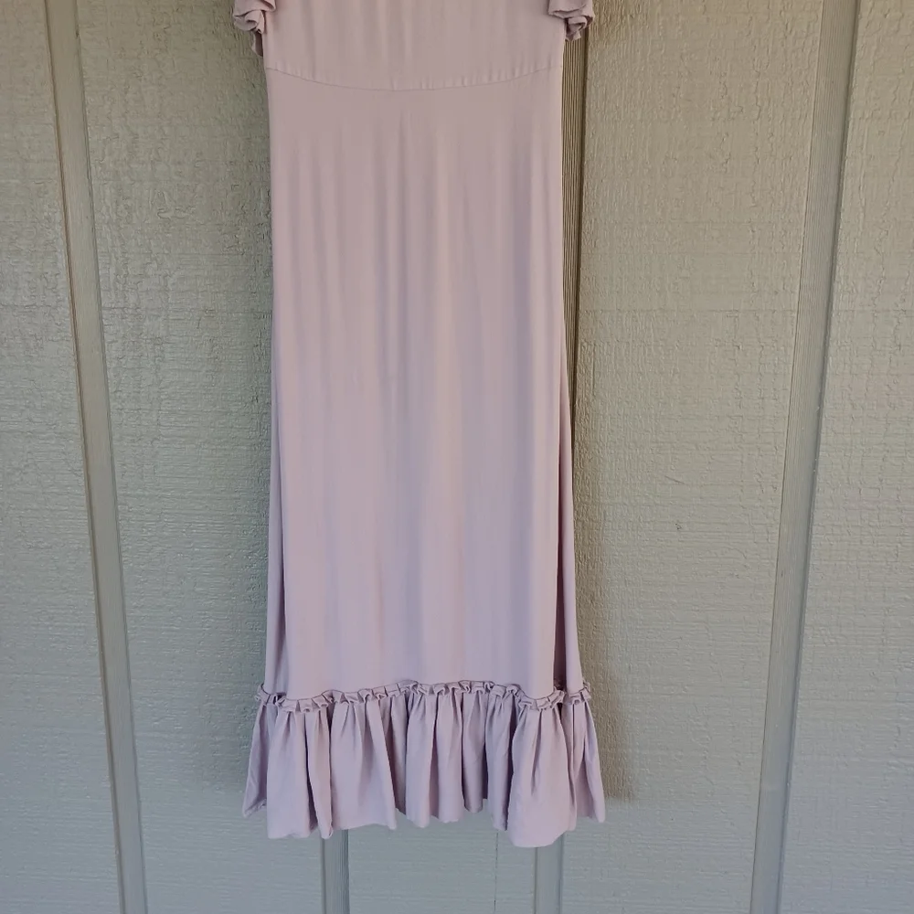 Kate Spade Pleat Trim Crepe Midi Dress Size 0 Wedding Guest Feminine Viscose